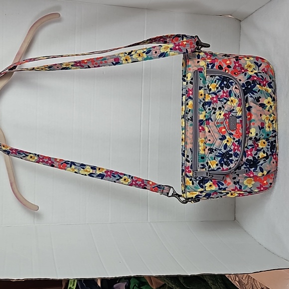 Lug Women's Mamba Wildflower Multi-Color Floral Adjustable Strap Crossbody Bag - Picture 2 of 16